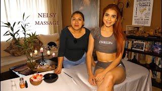 NELSY`S ASMR FEMALE FULL BODY MASSAGE, foot, back, neck and head massage, Braid, TRIGGER