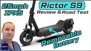 Rictor S9 Budget E-Scooter For Adults: The Most Comfortable Ride I've Ever Had!