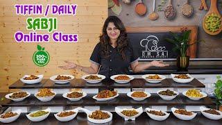 Tiffin | Daily Sabji Online Class ️ +91 8551 8551 04 +91 8551 8551 07 By Om Sai Cooking Class