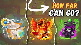 How Far Can Every Tier 5 Wizard Go? | BTD6