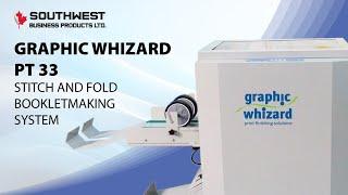 Graphic Whizard PT 33SF Booklet Maker