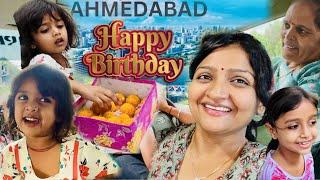 Ahmedabad mai Entryaur Unique Blessing Birthday CelebrationMaa Beti hair oil & Shampoo