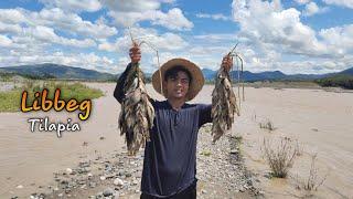 catching fish in the middle of a flood | Life in the Philippines countryside | kabagis