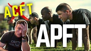 APFT is back in 2024? No more ACFT?