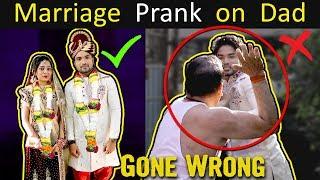 MARRIAGE PRANK ON DAD | GONE WRONG BADLY | Public Reaction | YoutubeWale Prank