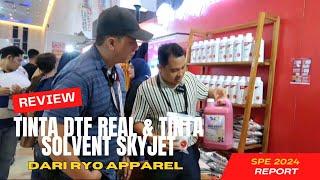 SPE 2024 | RYO APPAREL | Review Tinta DTF REAL & Tinta SKYJET