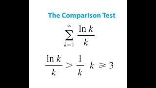 Comparison Test for Hormonic Series and Series ln(n)/n Which Is less than 1/n