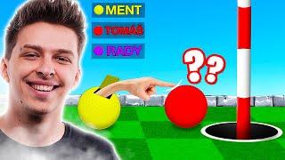 NECHALI JSME TOMÁŠE VYHRÁT AŤ NENÍ SLANÝ! GOLF w/ @tomaskolacgaming a @RadekHradek