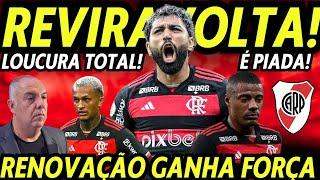 REVIRAVOLTA COM GABIGOL! RENOVAÇÃO GANHA FORÇA! DE LA CRUZ INSATISFEITO? PIADA! MILAN QUER WESLEY!