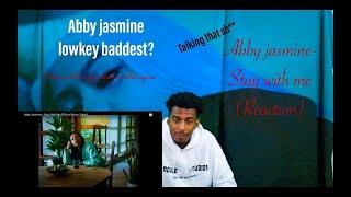 Abby Jasmine - Stay With Me (Official Music Video) Reaction