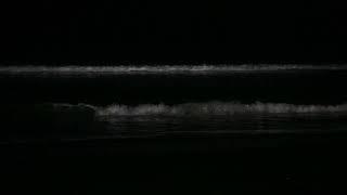 RELAXATION - #ocean Waves At Night - Dark After 6 Minutes - 8 Hours #calming #asmr