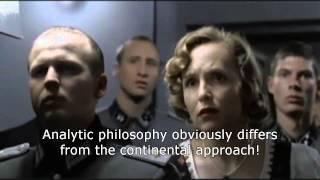 Hitler finds out that the distinction between analytic and continental philosophy is untenable.