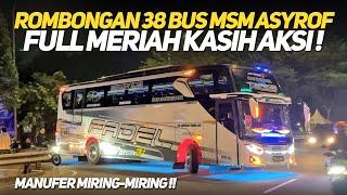 FULL BASURI BUAT GEGER MALAM HARI‼️MOMEN ROMBONGAN 38 UNIT MSM ASYROF TRIP ICE BSD‼️