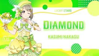 『Full Lyrics』[Kan/Rom/Eng] Diamond (ダイアモンド) • Kasumi Nakasu • Love Live