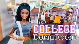 How to Make College Dorm Room With A Loft Bed | Dollar Store Crafts