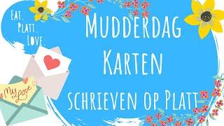 Plattdeutsch lernen für Anfänger I persönliche Karte zum Muttertag schreiben I unter 10 Minuten