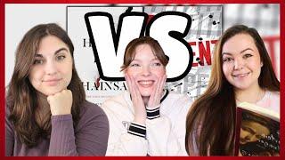 reading booktuber favourite books of 2023  rileymarie VS bookswithlexie booktuber battle