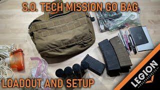 S.O. Tech Mission Go Bag Loadout and Setup