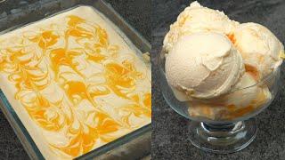 Orange Ice-Cream - Easy To Make So Delicious