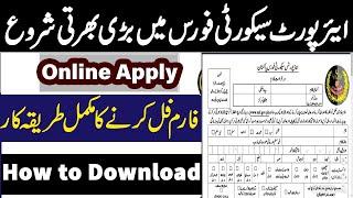 Asf online Registration Form 2022 | Asf online apply 2022 | Asf jobs 2022 online apply | ASF Apply