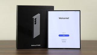 Samsung Galaxy Z Fold 6 - Unboxing and First Impressions!