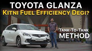 Glanza Manual Mileage Test using Tank-to-Tank Method | More Fuel Efficient Than A Hybrid? | Aug 23