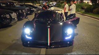 SUPERCARS cause CHAOS in Monaco! Purple ZONDA 760, FIGHT, Accelerations, HYPERCARS and more!