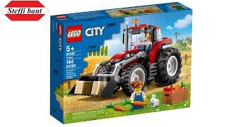 LEGO City 60287 Tractor unboxing & build