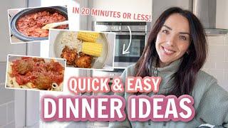 EASY DINNER IDEAS FOR THE FAMILY | MEAL INSPIRATION | WEEKLY MEAL PLAN | Eilidh Wells