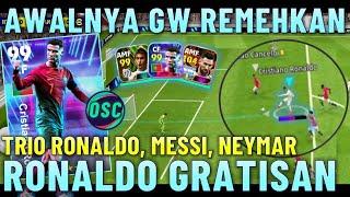 AWALNYA GW REMEHKAN RONALDO GRATISAN DARI KONAMI !! TRIO IDAMAN RONALDO, MESSI & NEYMAR SANTOS