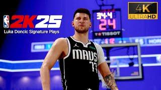 NBA 2K25 Insane Realism! | Luka Doncic Signature Moves HIGHLIGHTS  | 4K UHD