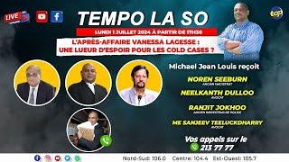Tempo La So 01 07 2024 Michael Jean Louis reçoit Noren Seeburn, Neelkanth Dulloo & Ranjit Jokhoo 0