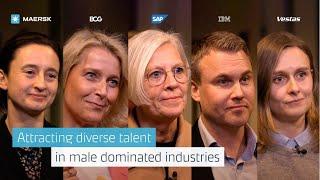 Maersk panel discussion: Attracting diverse talent to historically male dominated industries