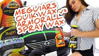 DUEL SPRAY WAX | NEW MEGUIARS ULTIMATE QUIK WAX VS ARMOR ALL SPRAY WAX