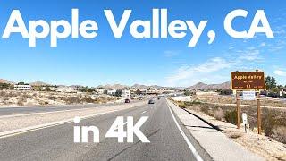 Watch as an endless stream of views through Apple Valley, CA