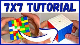 How To Solve 7x7 Rubik's Cube [EASY TUTORIAL]