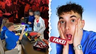 Kid Tries To Sell FAKES At Sneaker Event