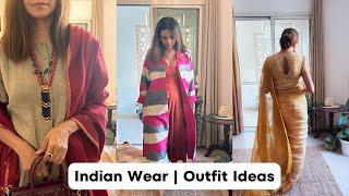 Evening Wear Outfit Ideas | Indian Wear Evening Outfits | Ethnic Outfits