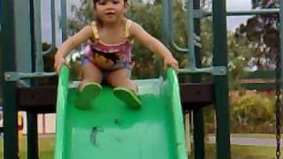 Thalia Skye on the Slide