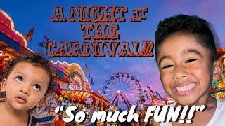 THE ALLEN FAMILY VLOGS | A NIGHT AT THE CARNIVAL 