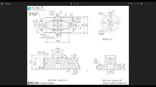 CATIA  Part Modeling Tutorial | CAD | CREO | CS CAD TECHNOLOGIES