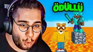 MINECRAFT LAV YÜKSELİYOR - BÜYÜK ÖDÜLLÜ