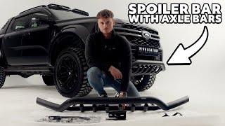 2023+ Ford Ranger/Raptor & VW Amarok Brackets for Steeler Spoiler Bar with Axle Bars