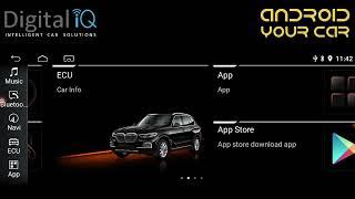 Digital iQ Android Car Multimedia BMW TOP 12 Series menu