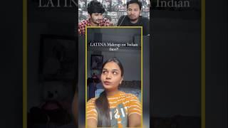 Indian Girls Latina Makeup Transition Reel Reaction | #latinamakeup V2fun Reacts