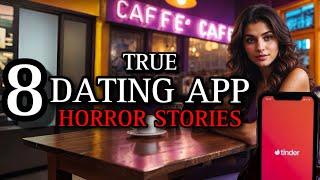 8 TRUE Disturbing Dating App Horror Stories V | (#scarystories) Ambient Fireplace