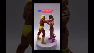 Hulk Hogan vs Ultimate Warrior WWE Figures #shorts #wwe #wwf #hulkhogan #ultimatewarrior #fyp #fypシ