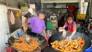 亚洲面条大师！80 年来每天烹饪 500 盒面条 | 泰国街头美食