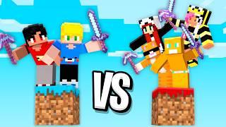 Kass e KR Contra Seus Amigos no Minecraft!