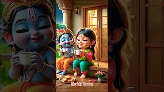 2M for Radhe Krishan #cute #krishna #live #song #sunday